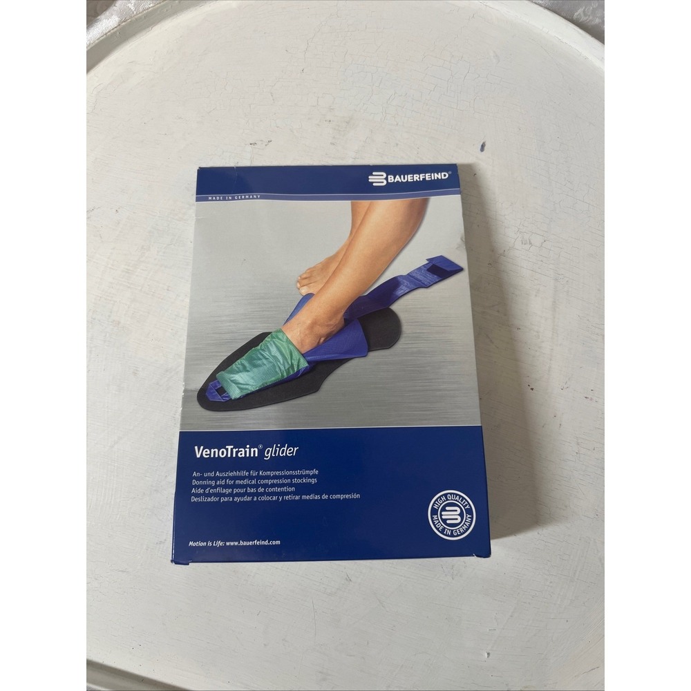 Bauerfeind VenoTrain Glider Donning Aid for Medical Compression Stockings NEW